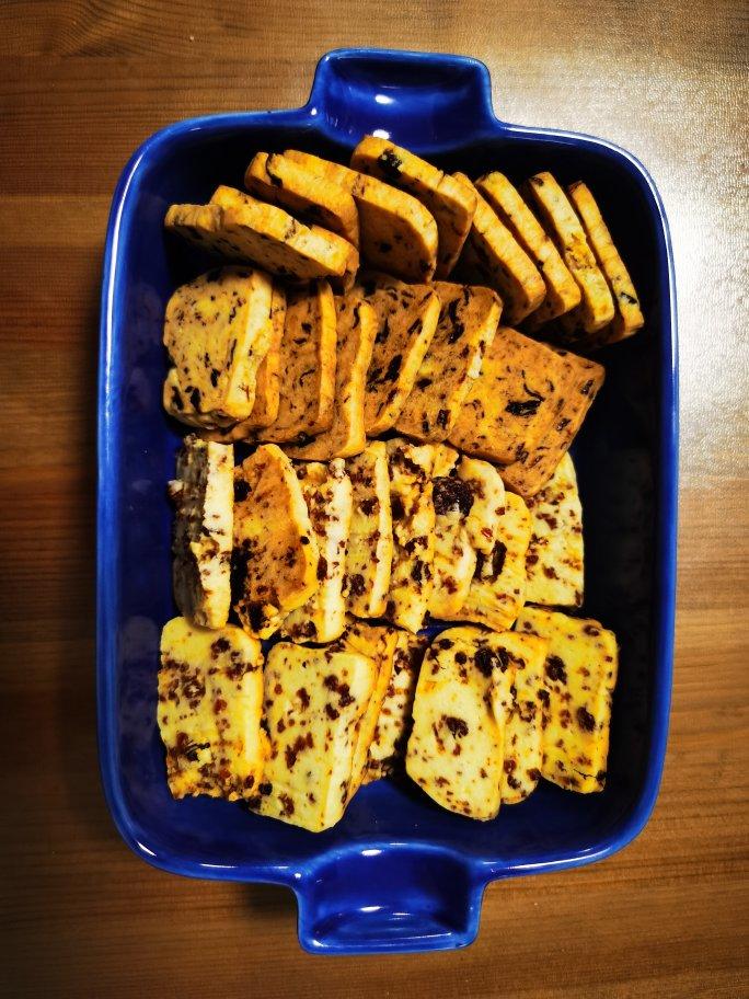 低糖少油版蔓越莓饼干