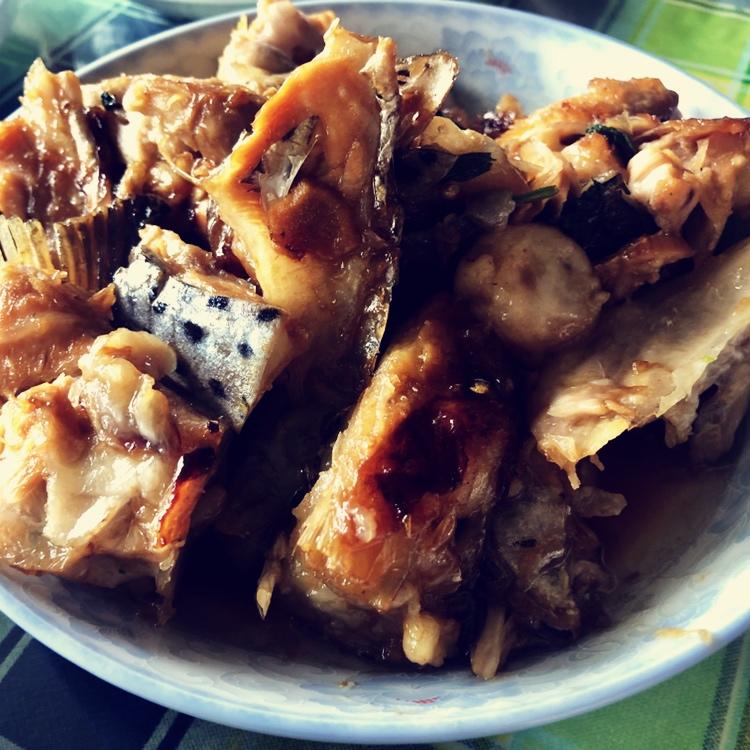 《中餐厅》张亮的焗三文鱼头