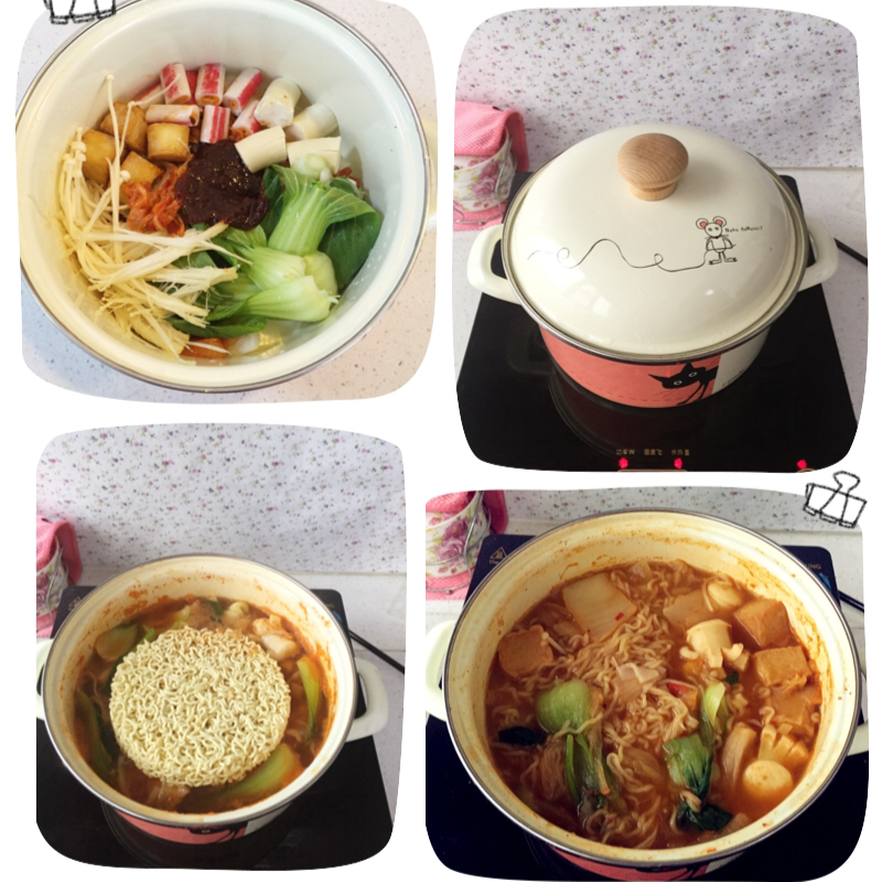 韩国部队锅拉面锅（超好吃）