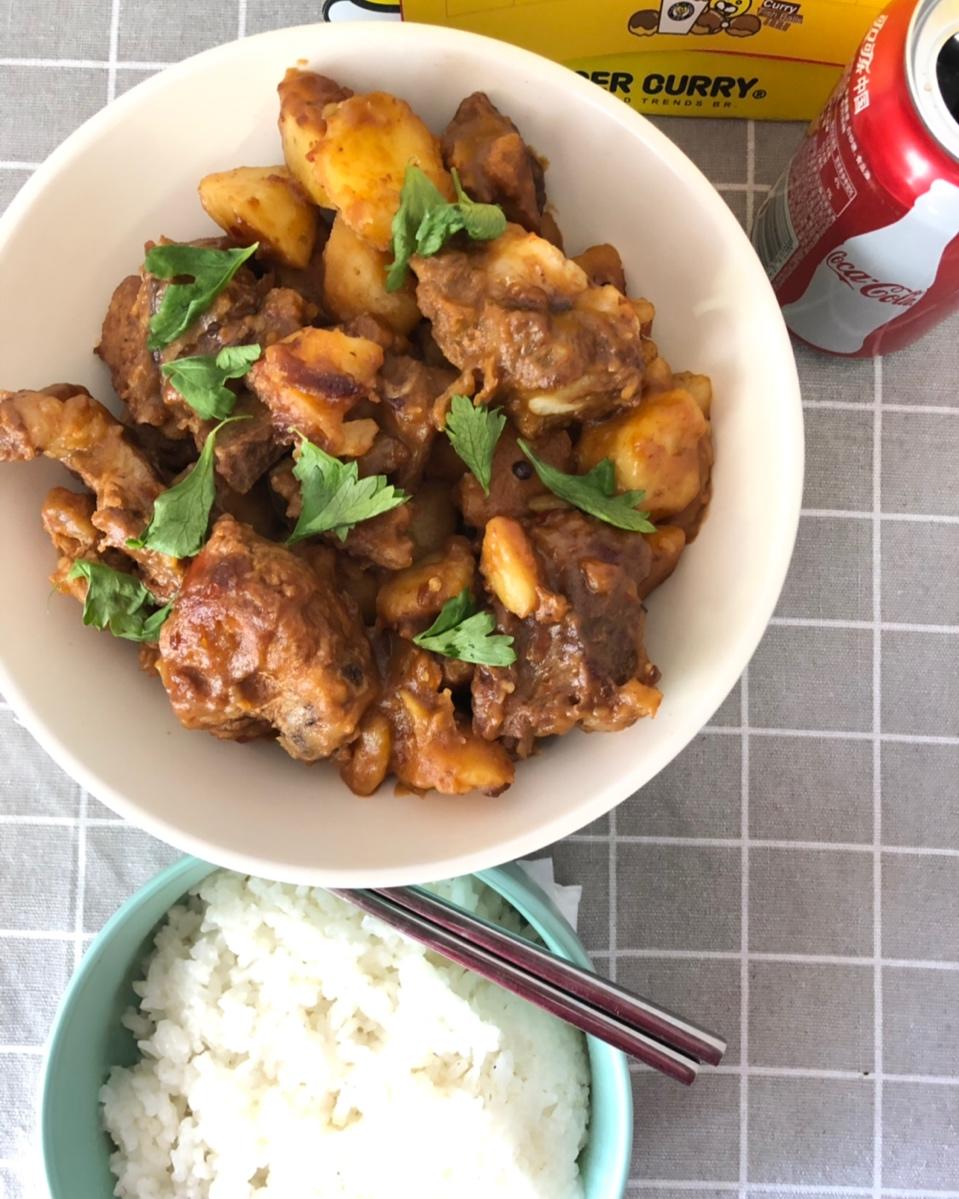 土豆炖排骨