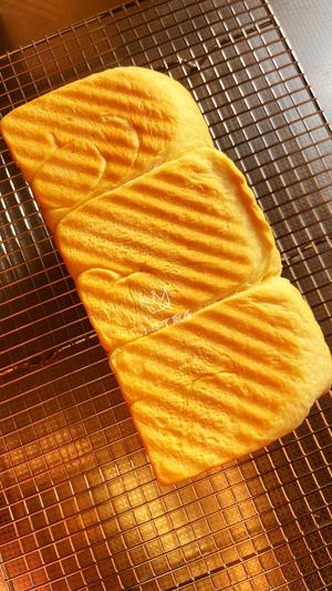 超软糯的淡奶油版吐司「面包机揉面版」的做法 步骤10