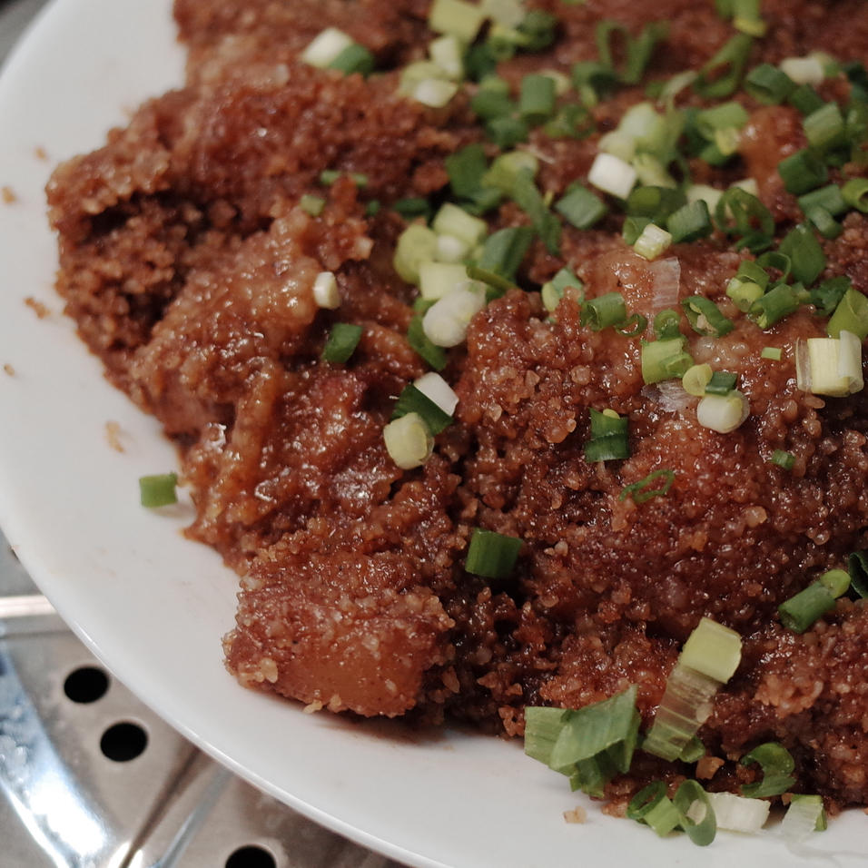 我家的粉蒸肉（排骨）