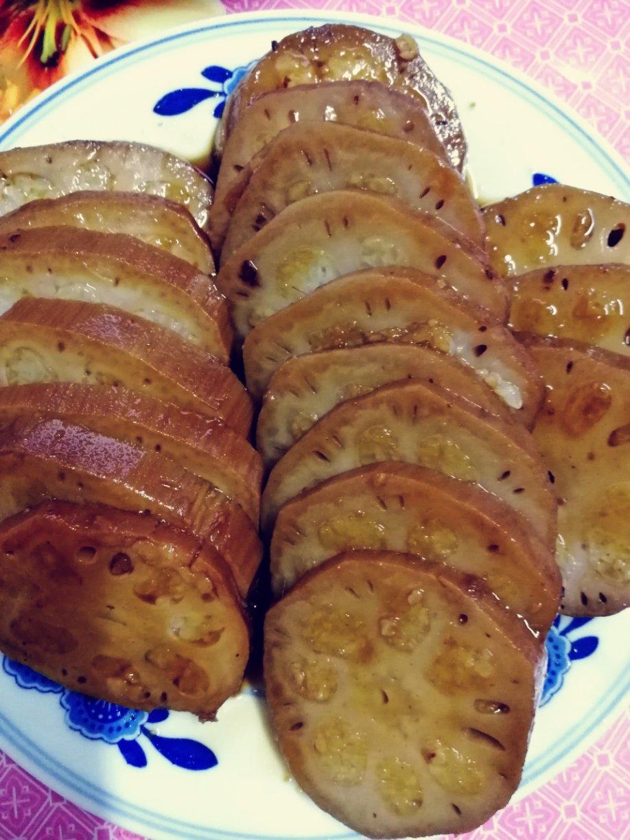 红枣糯米藕