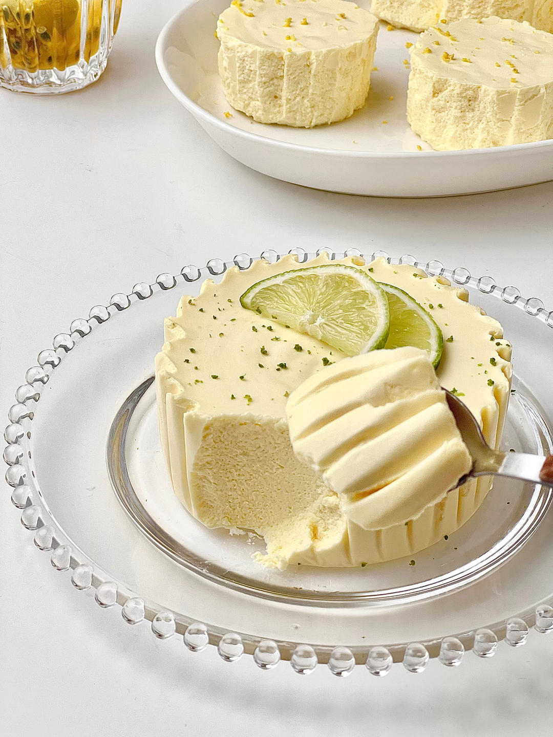 免烤箱的柠檬巴巴露亚 清新不腻入口即化的做法