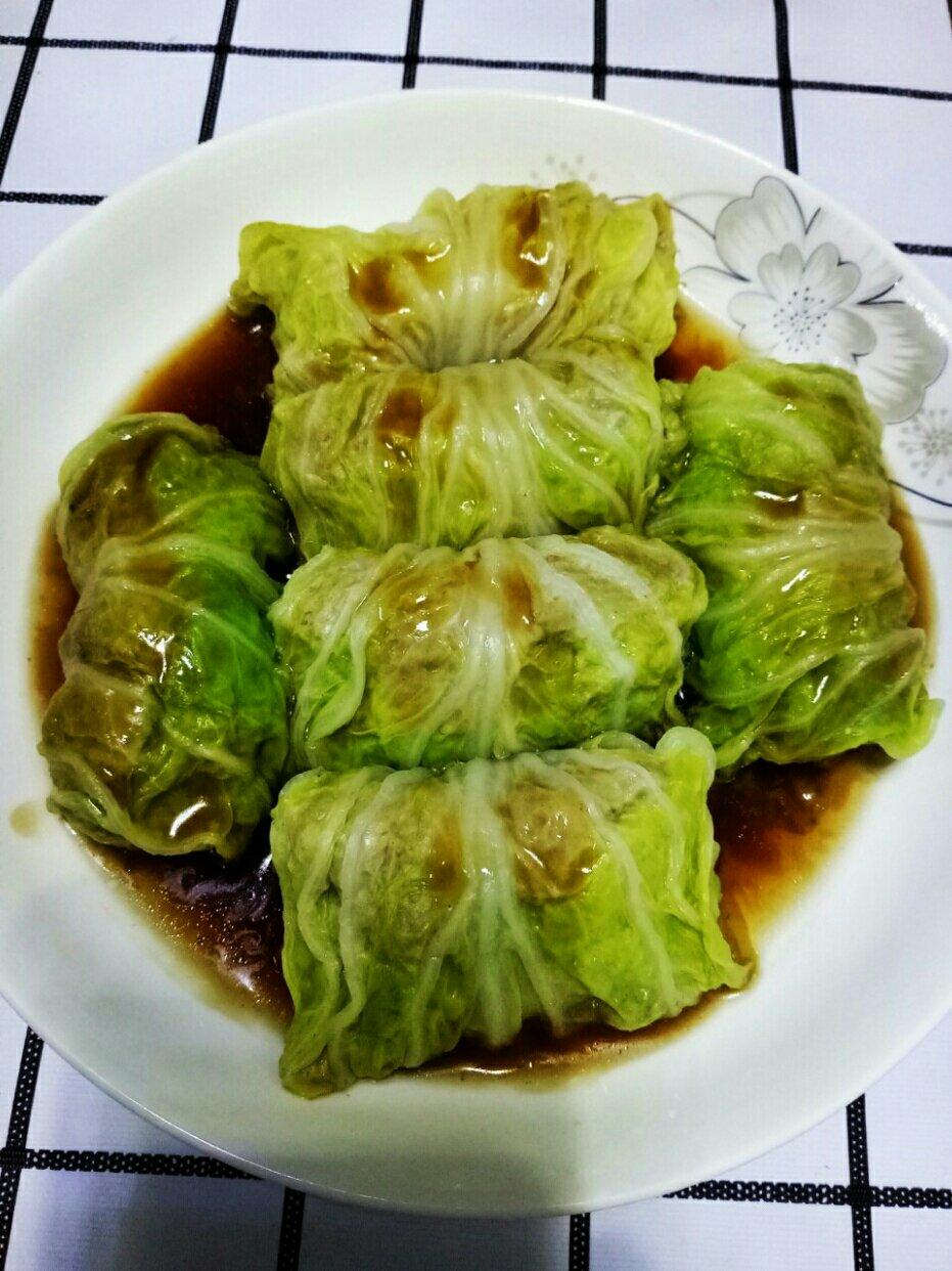 白菜肉卷