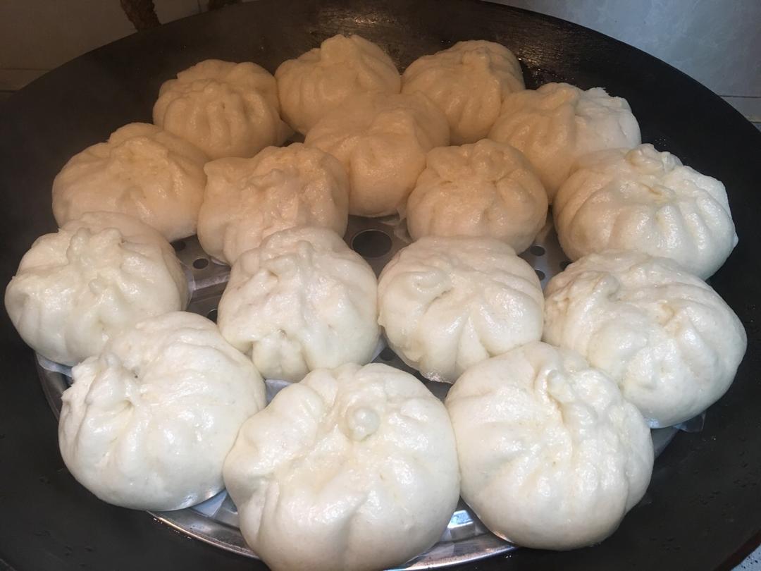 家庭手工肉馅大包子