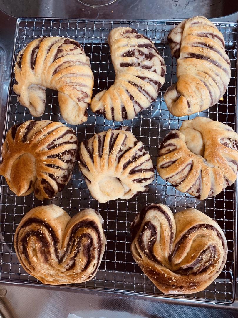 豆沙面包|包含5种整形方法|干货篇