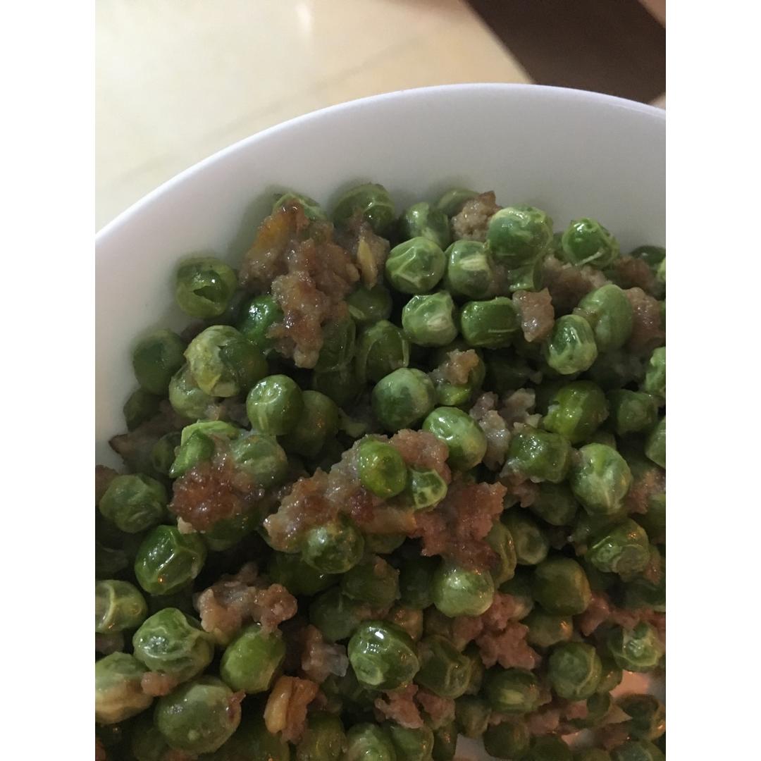 肉末豌豆