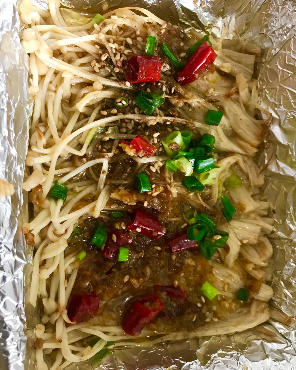 蒜蓉烤金针菇