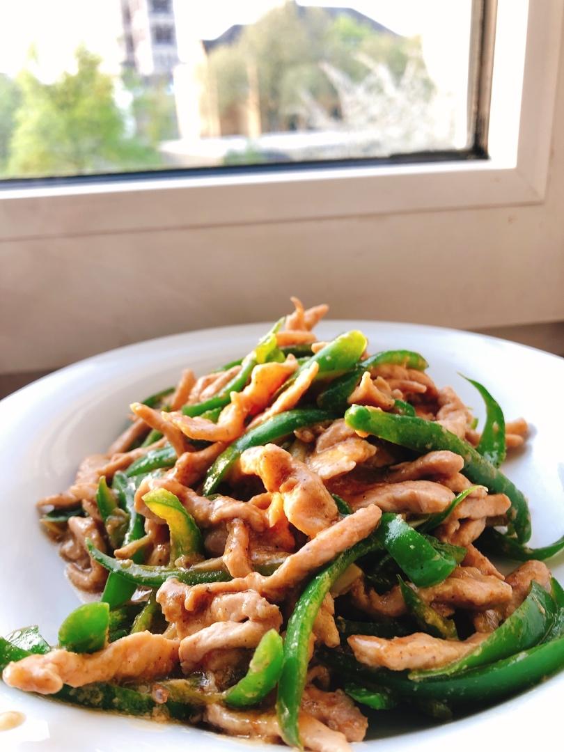 下饭神菜--青椒肉丝