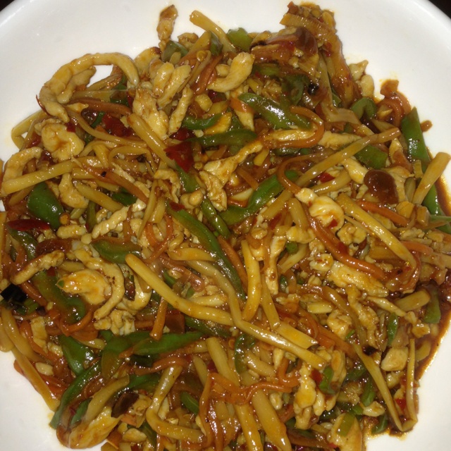 鱼香鸡丝