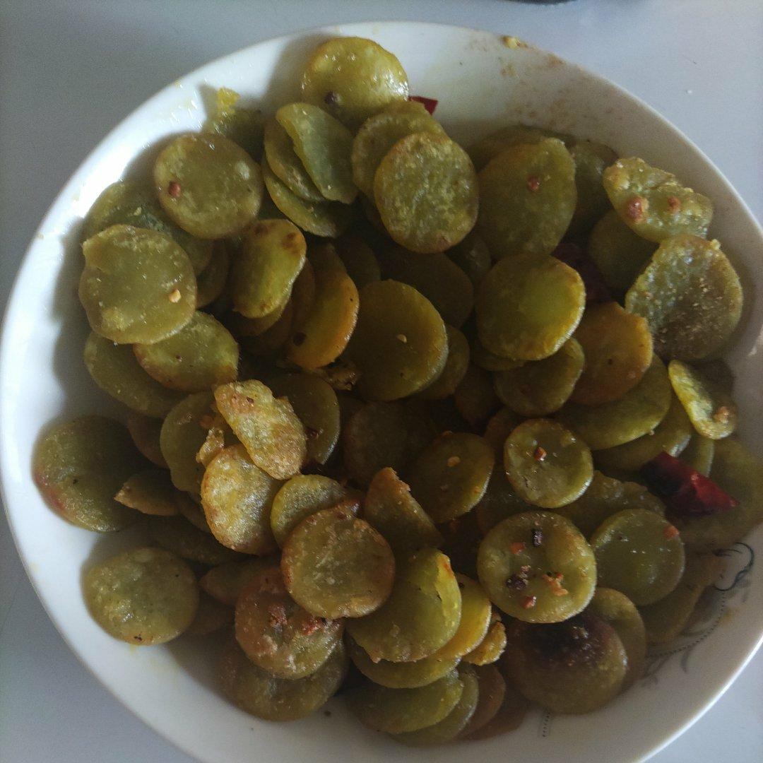 油炸黄豆饼