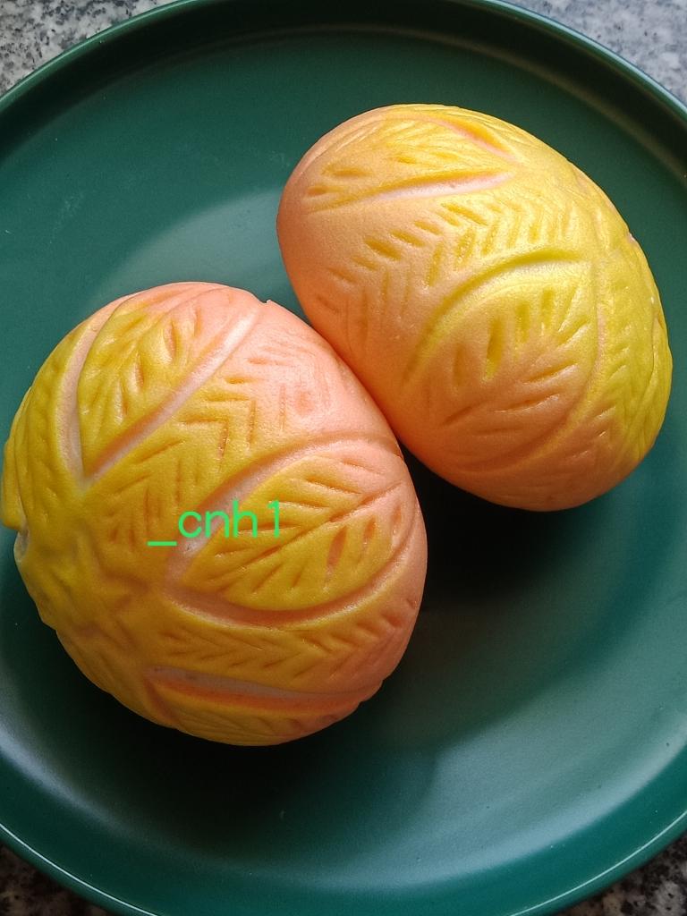渐变叶子🍂馒头（割花M）*花儿馒头158的做法