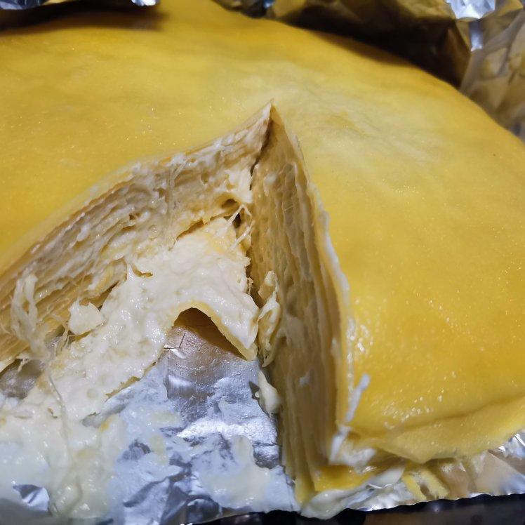 榴莲千层（超软糯蛋皮配方٩( ᐛ )و