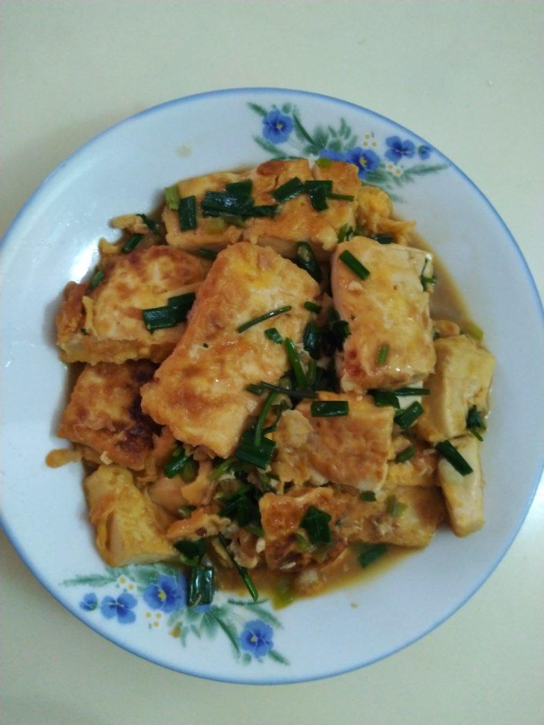 美味蚝油嫩豆腐