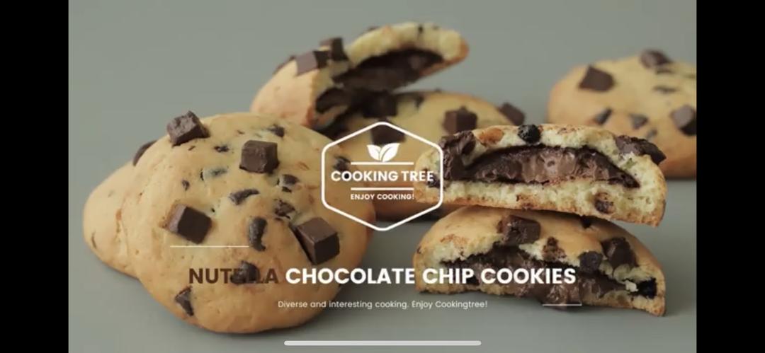 「CookingTree搬运」Nutella巧克力豆曲奇的做法