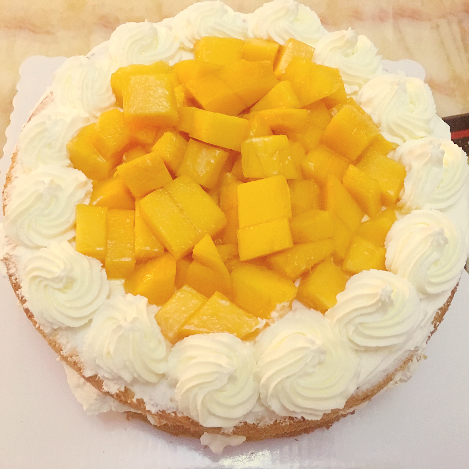 超简单完美戚风蛋糕（6寸2蛋）附打发、翻拌、脱模视频