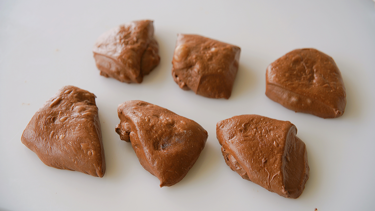 🍫巧克力爆浆流心星星面包🌟巧克力控必看必做的款式的做法 步骤12