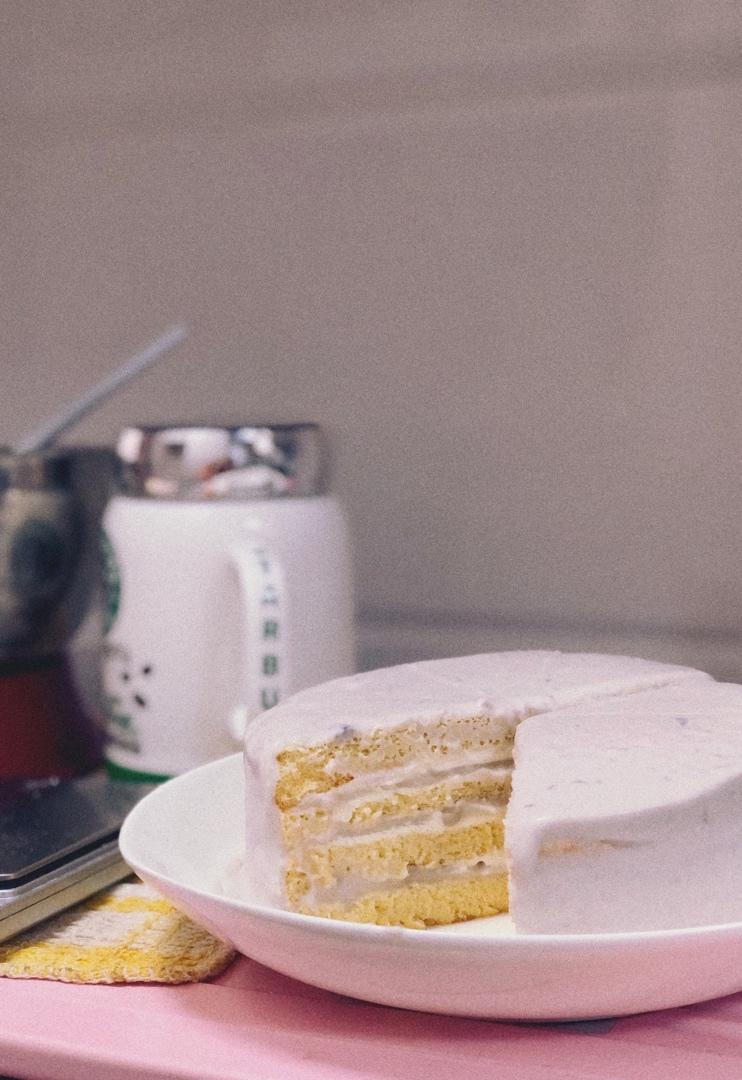 仿台湾不二家的真芋头蛋糕（Taro cake）