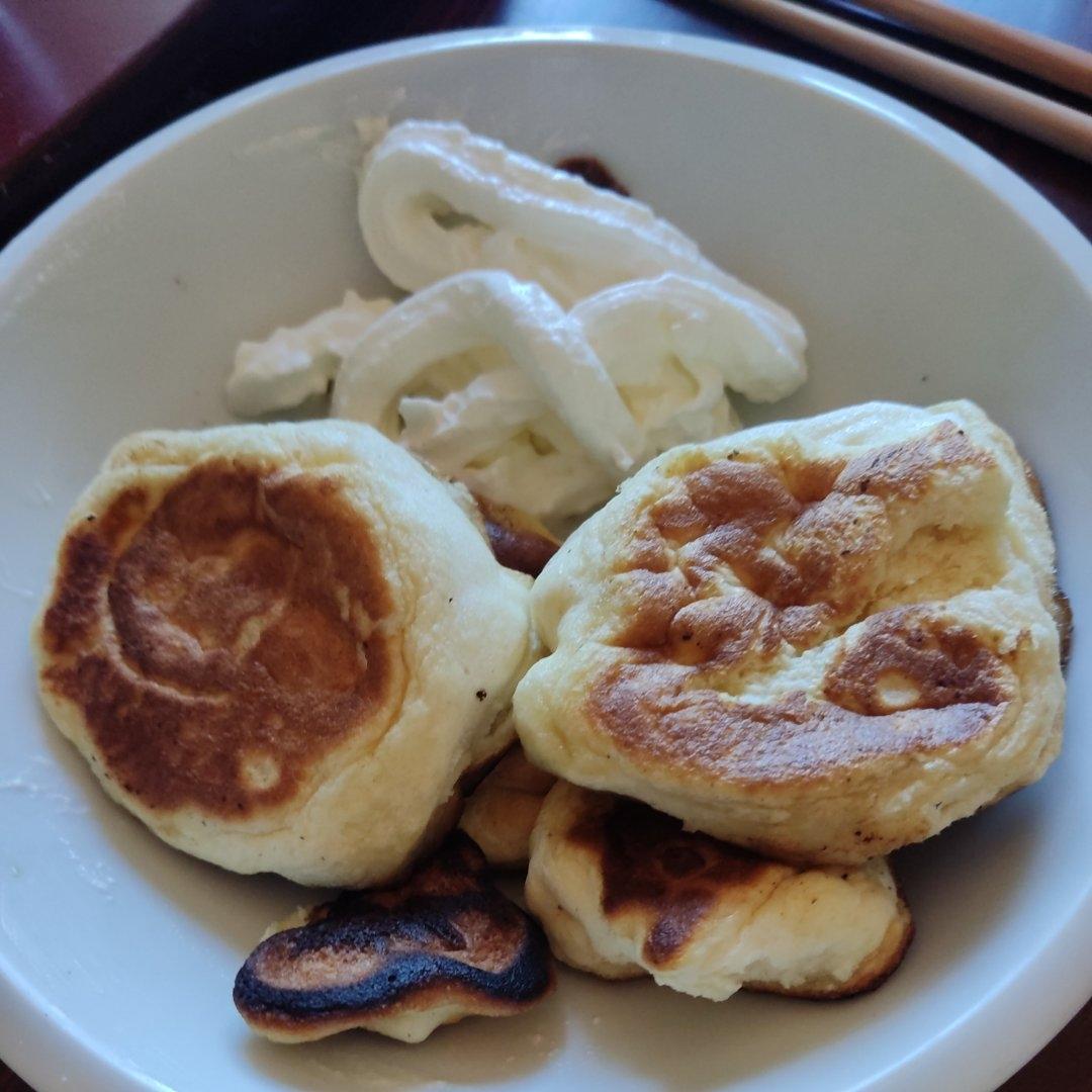 10分钟搞定网红舒芙蕾松饼🥞超松软『步骤详细附视频』『平底锅美食』