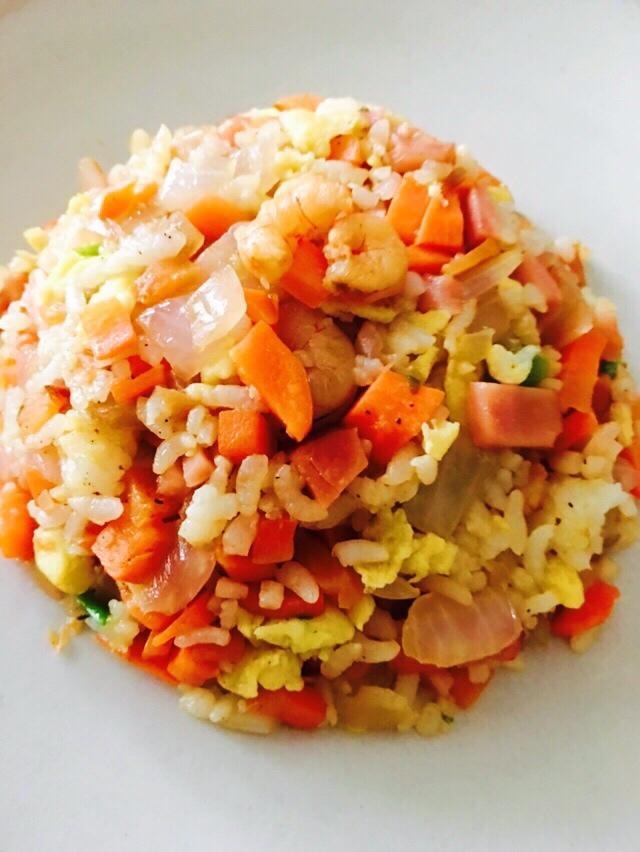 虾仁炒饭