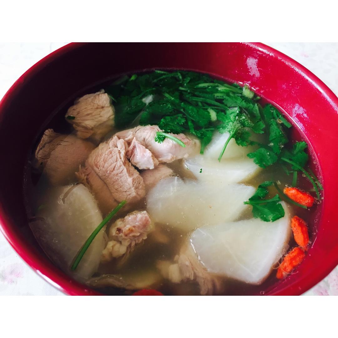 羊肉萝卜汤