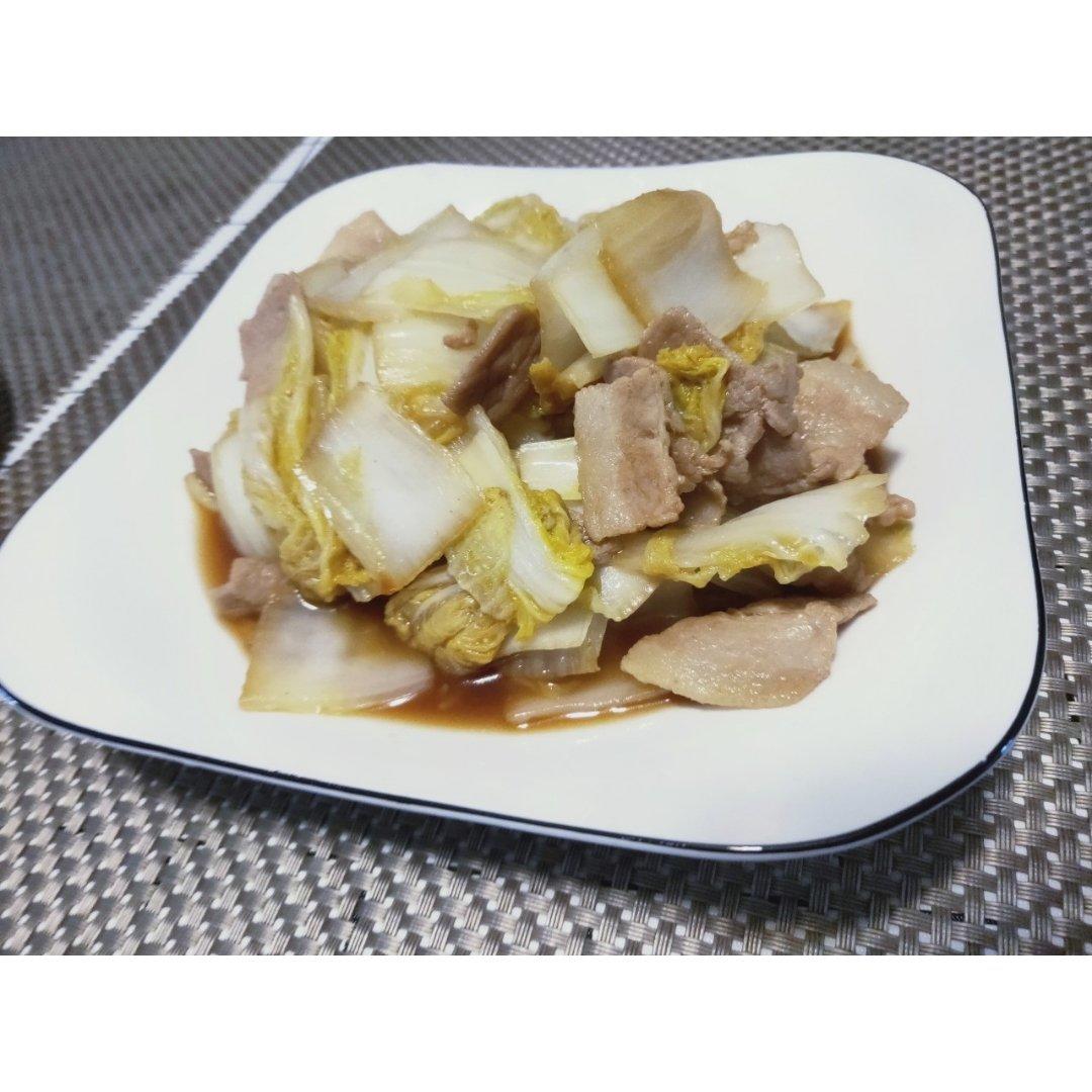 肉炒娃娃菜