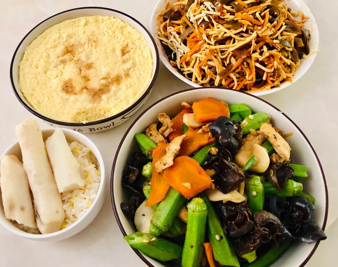 凉拌豆腐皮胡萝卜丝/夏季开胃爽口小凉菜