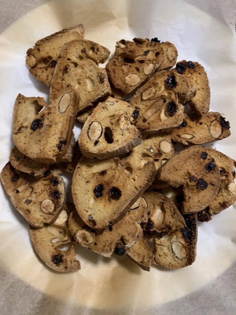 无油无糖减脂零食-biscotti意大利坚果饼干