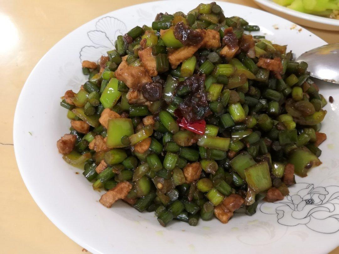 下饭菜～蒜苔肉末