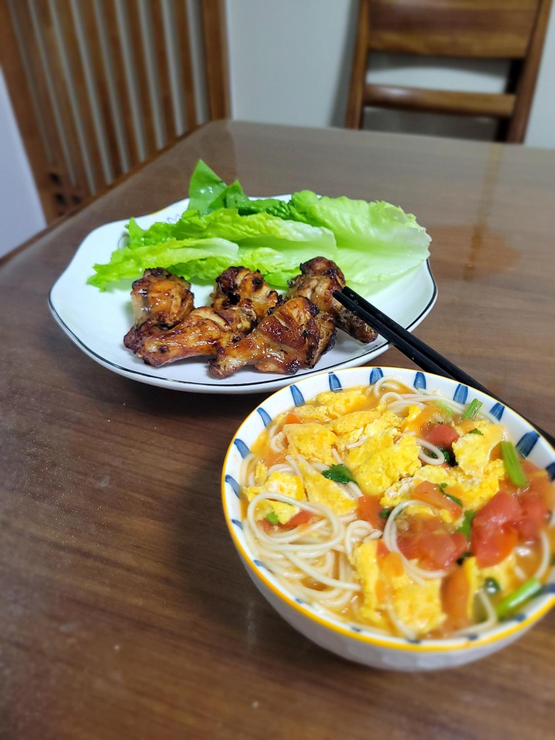 汤都要喝光的西红柿鸡蛋面