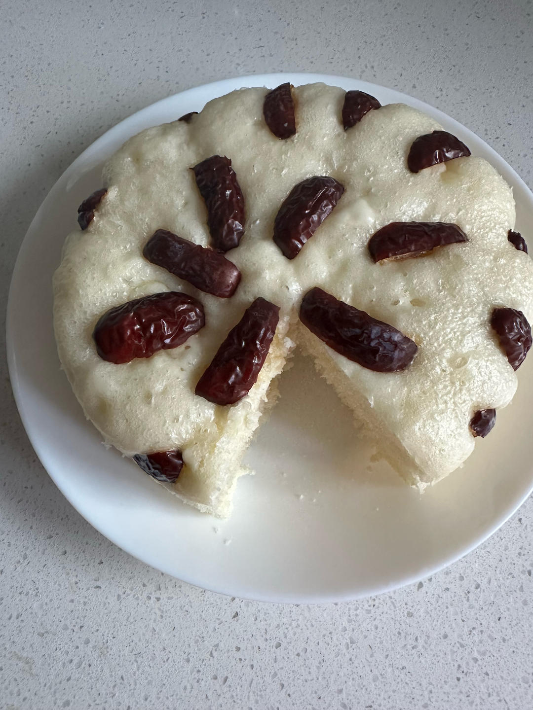 白面红枣发糕（老爸拿手面食之一）