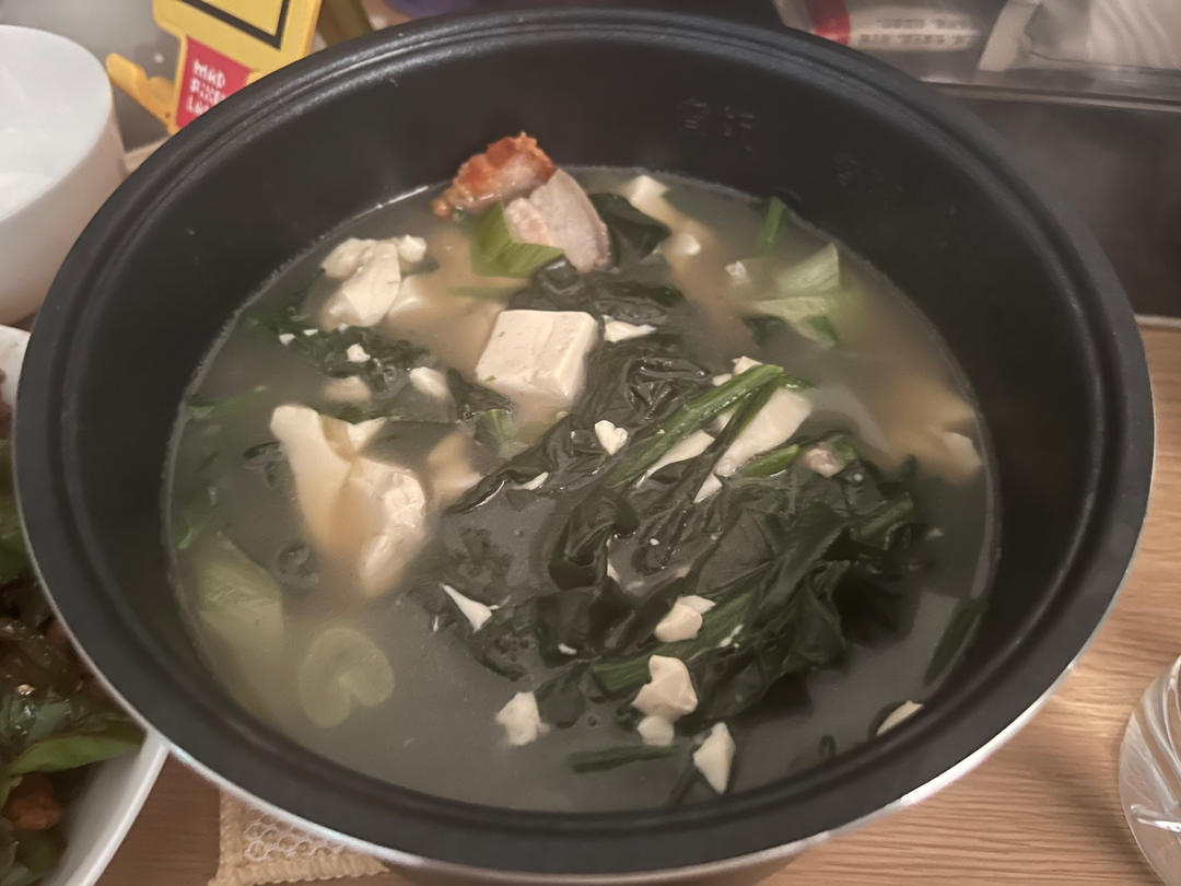 鲜到让人起飞的菠菜汤