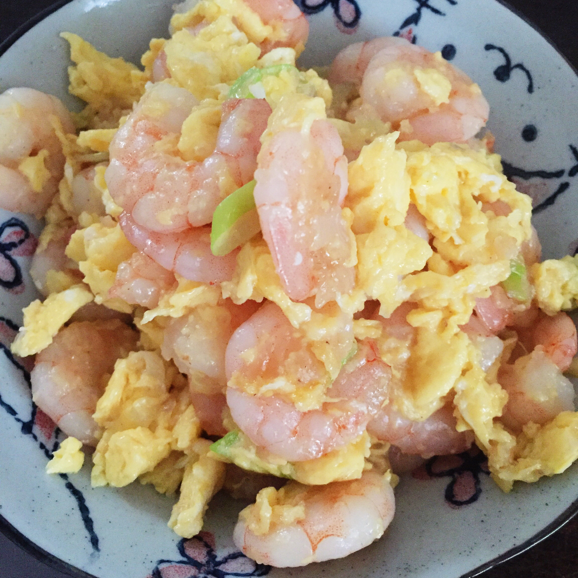 虾仁滑蛋