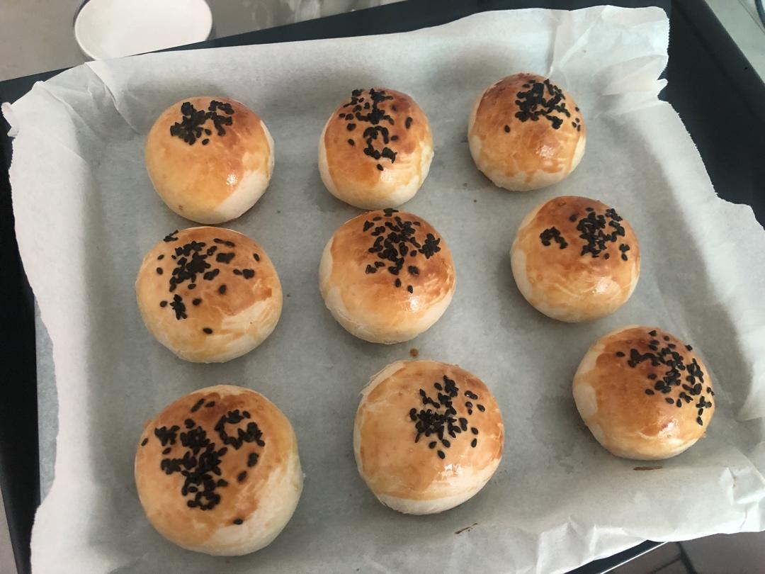 玉米油版蛋黄酥+螺旋酥