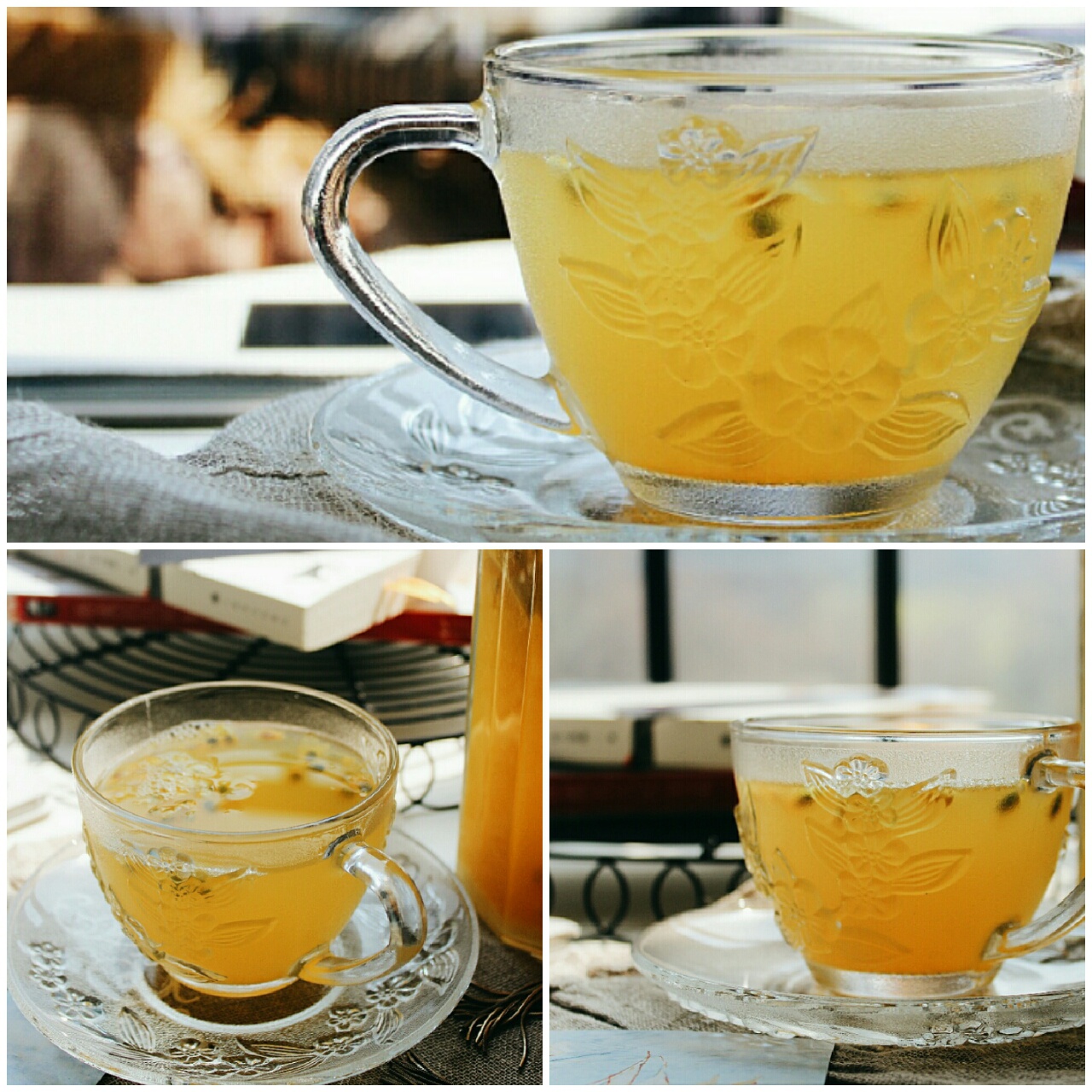 百香果柠檬茶