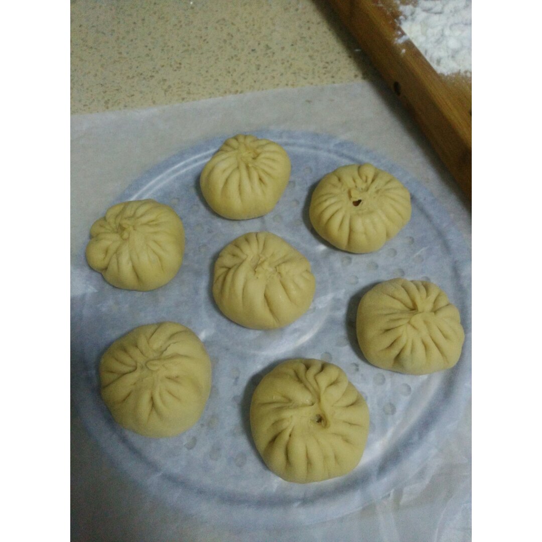 家庭手工肉馅大包子