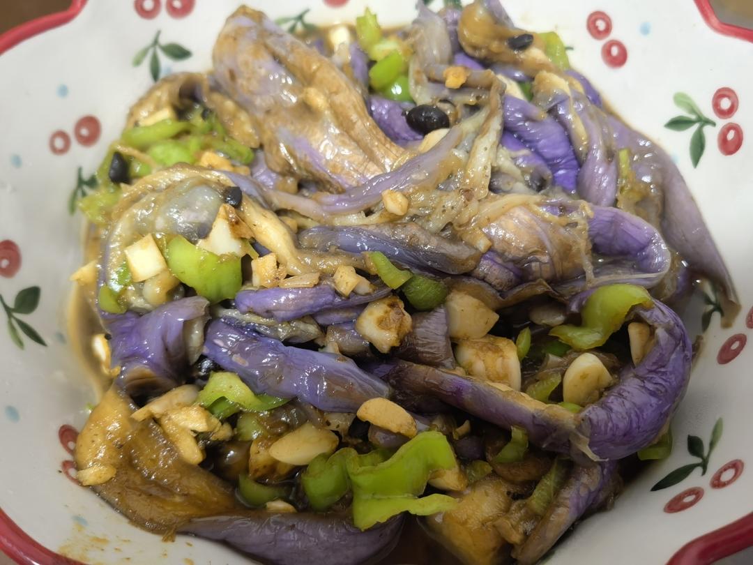 蒜泥茄子（蒸）