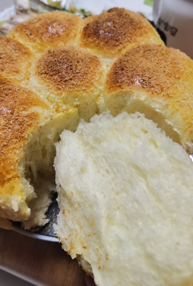 消耗淡奶油的面包的做法