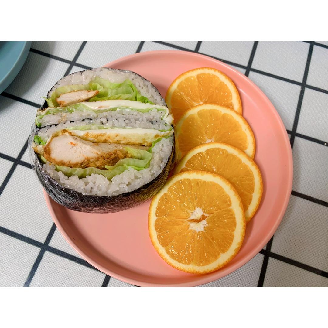 高颜值海苔饭团