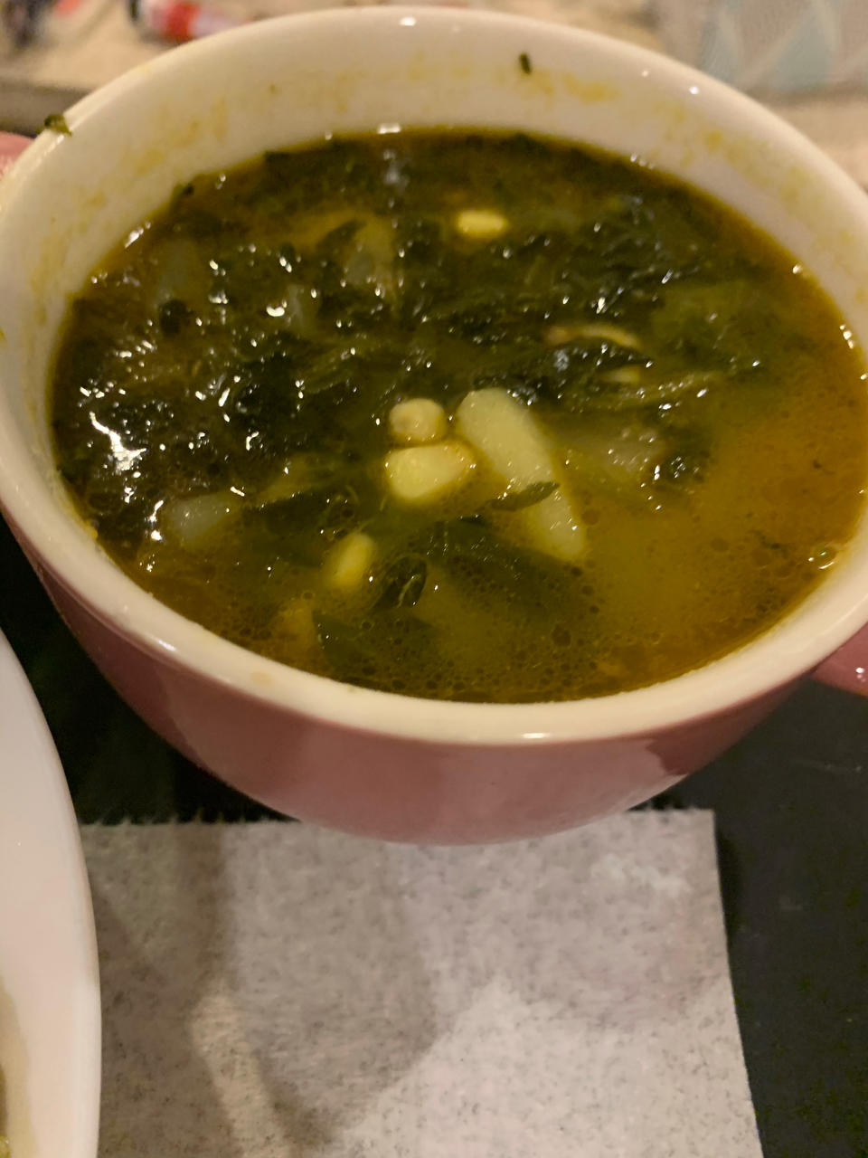 美味葡囯腸薯蓉青菜湯 ( Portuguese potato soup )
