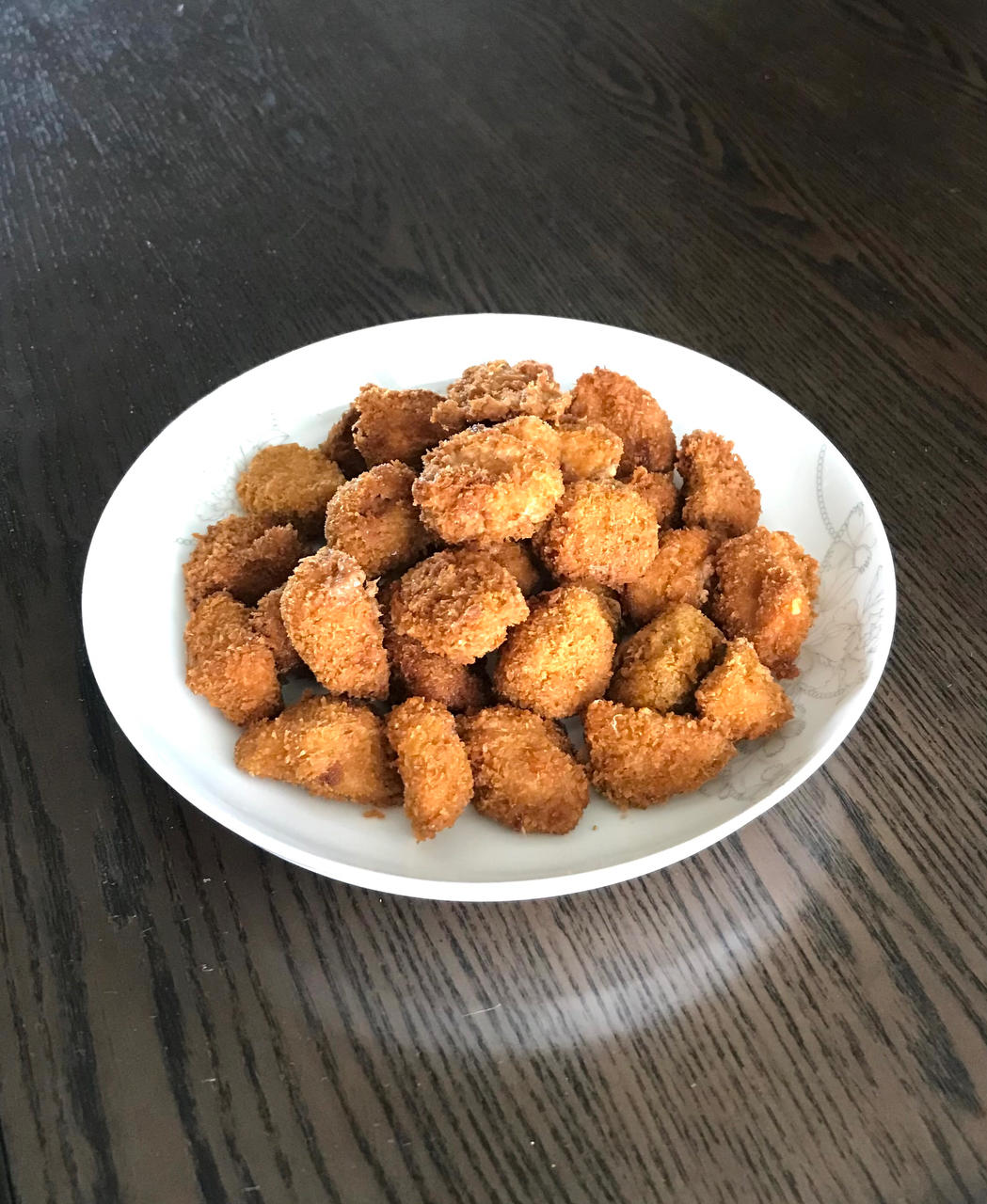 杏鲍菇版素鸡米花