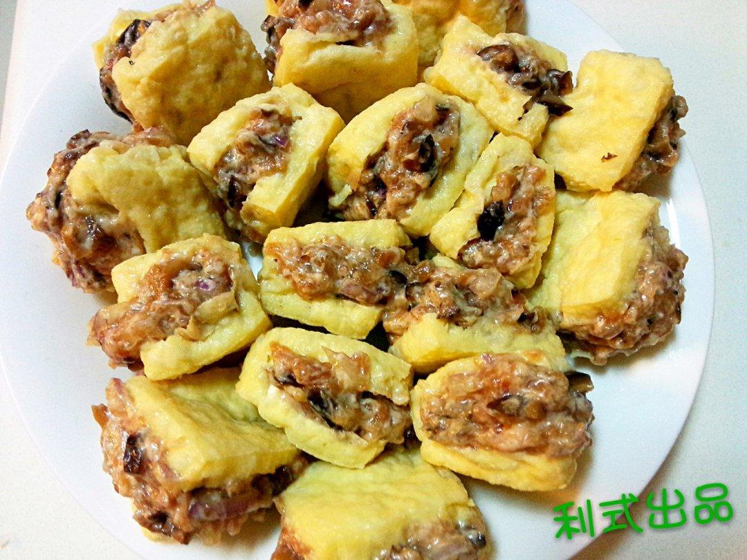 一端上桌就被秒光的时蔬肉沫酿油豆腐