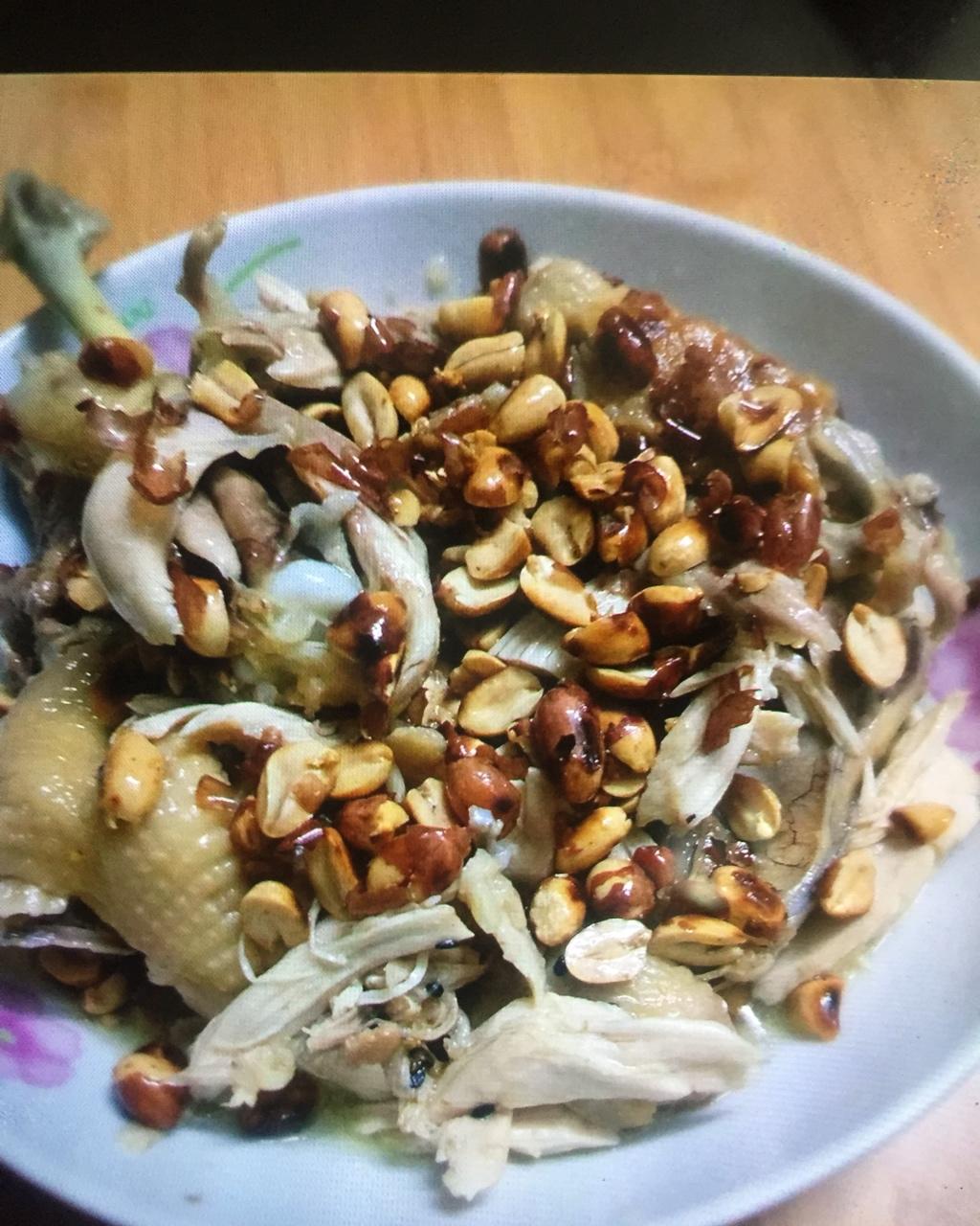 电饭锅简易版：盐焗手撕鸡