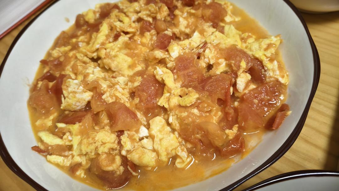 超嫩滑的番茄炒蛋