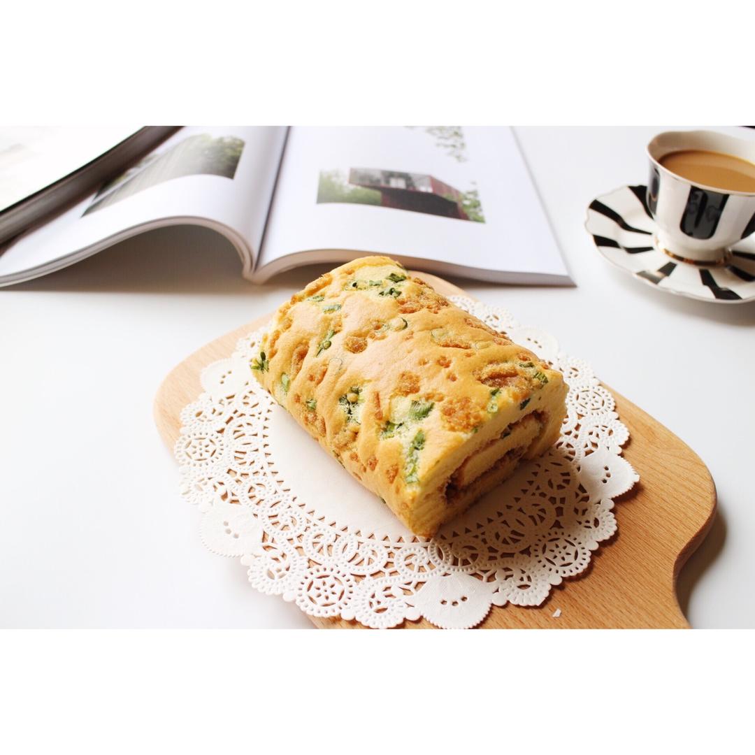 香葱肉松蛋糕卷