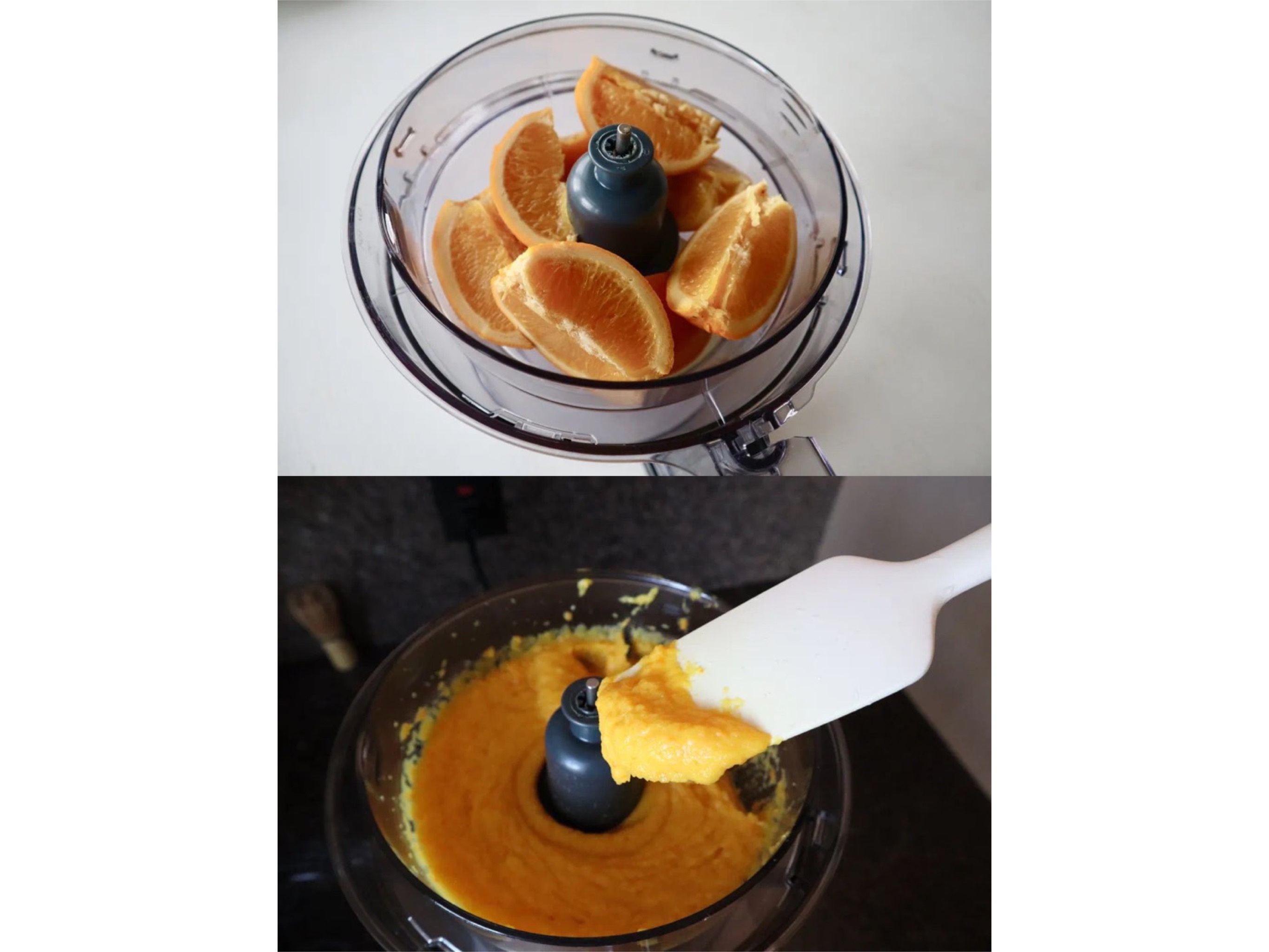 健康甜品系列｜融化夏天的香橙杏仁蛋糕，闻起来美好得像雪糕的做法 步骤3