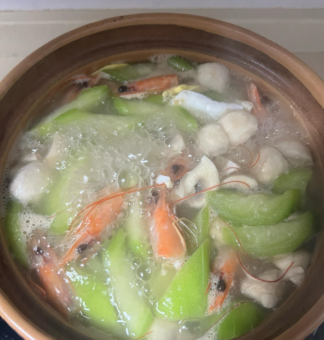 味道鲜美的丝瓜汤
