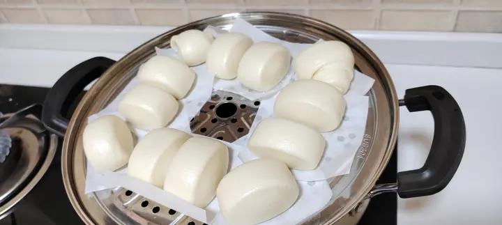 一发奶香小馒头，口感特别好！