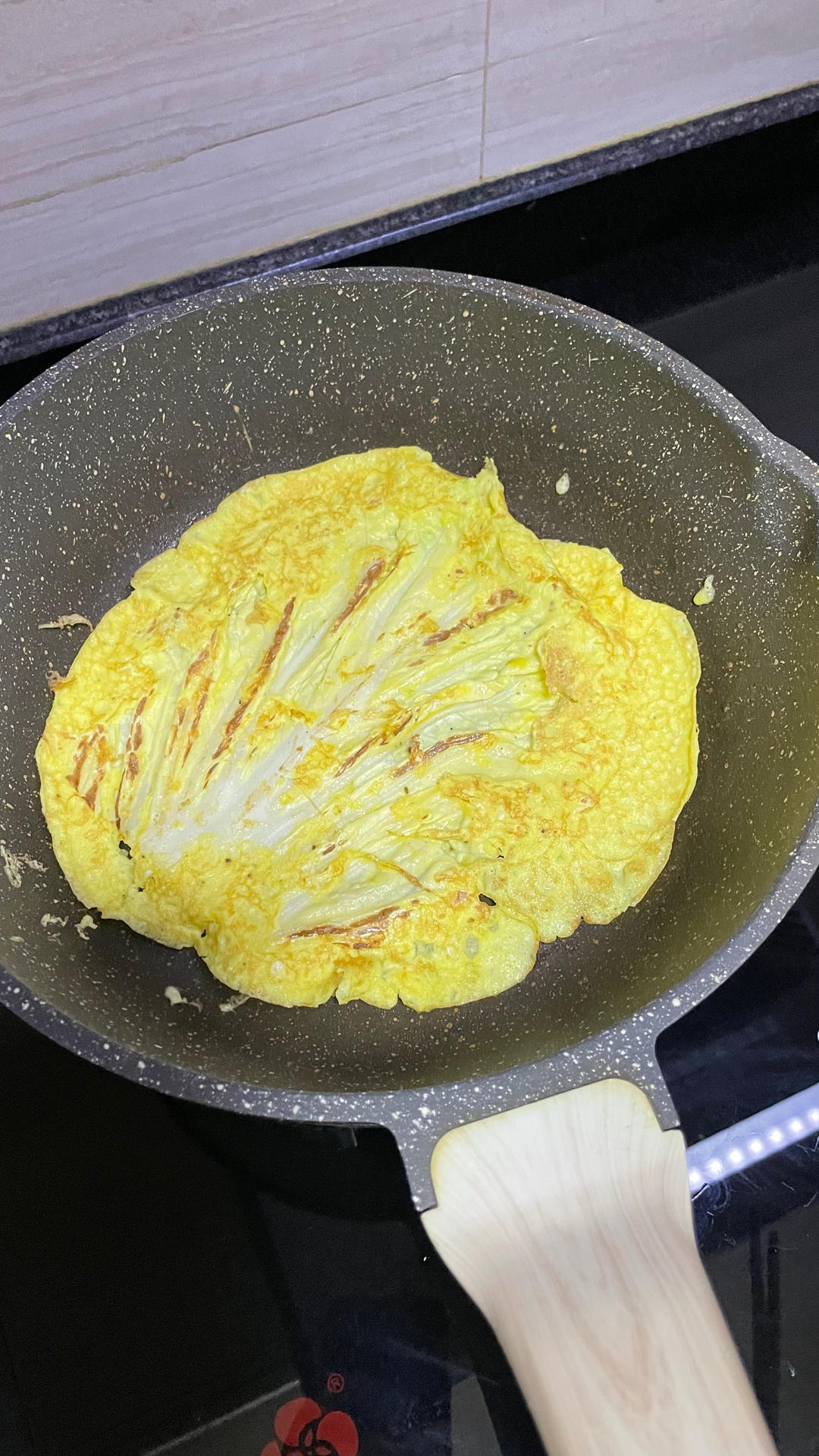 老爸传授的简单好吃的白菜饼